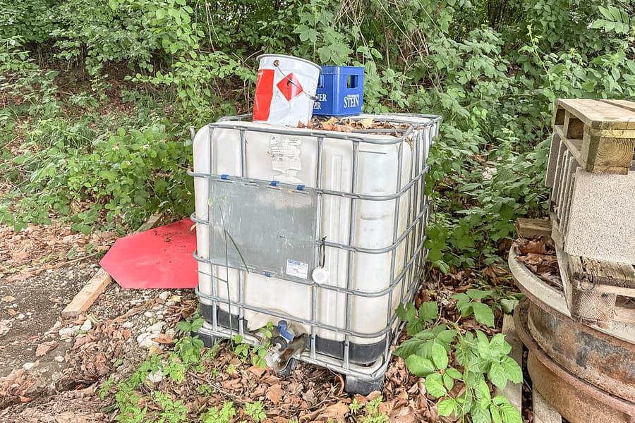 IBC Tank, leer 